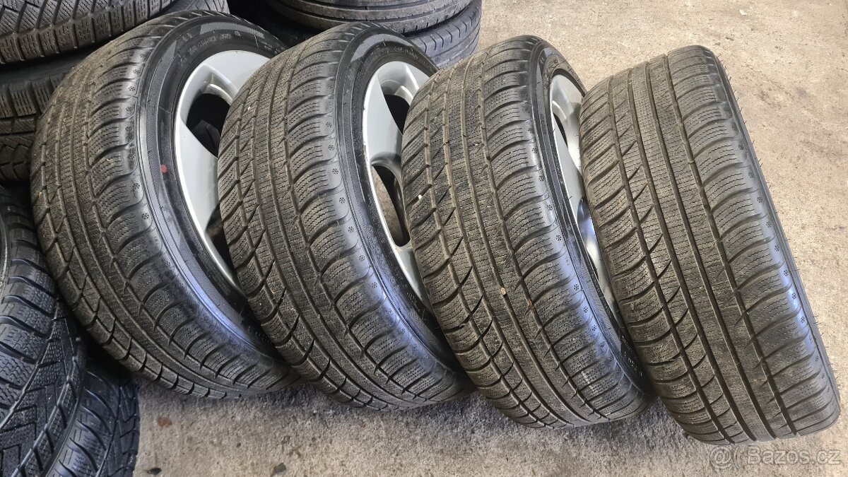 ALU kola R17- 5x112 originál zimní VW GOLF5,6,7,PASSAT,ŠKODA - 3