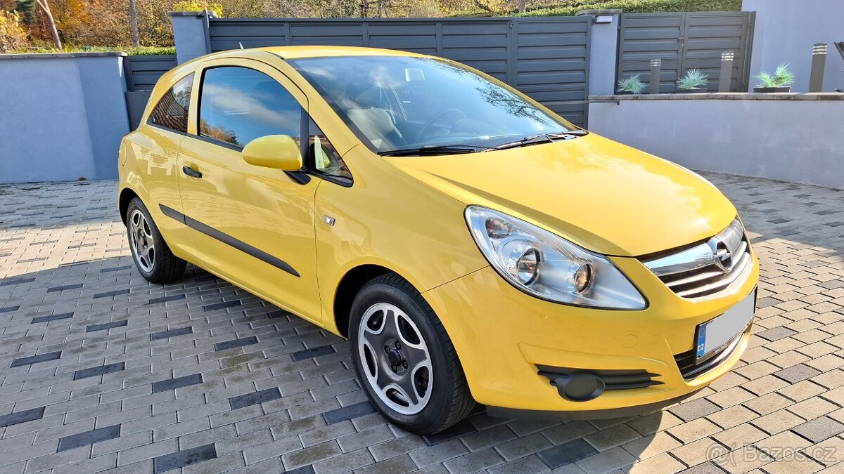 Opel Corsa III 1,0i - 44kw. SLUŠNÝ STAV - NOVÁ STK+EM - 3