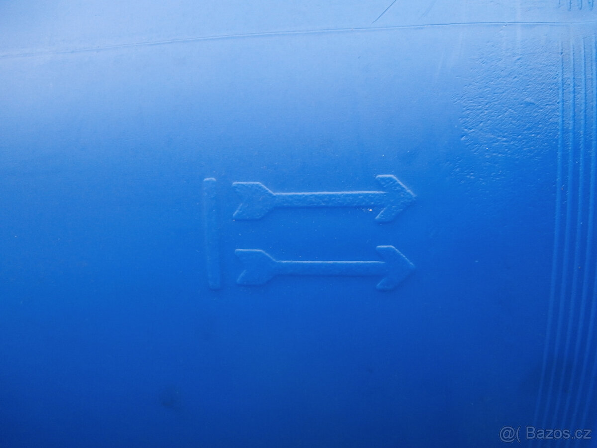 Sudy plastové modré 200 litrů za 500 kč - 3