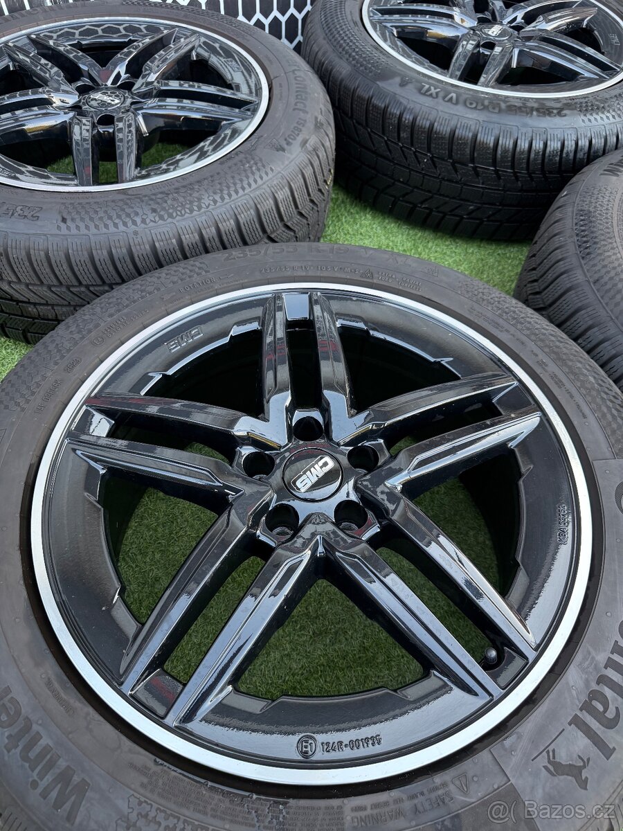 235/55 R19 - ZÁNOVNÍ ZIMNÍ SADA CONTINENTAL 5x112 CMS - 3