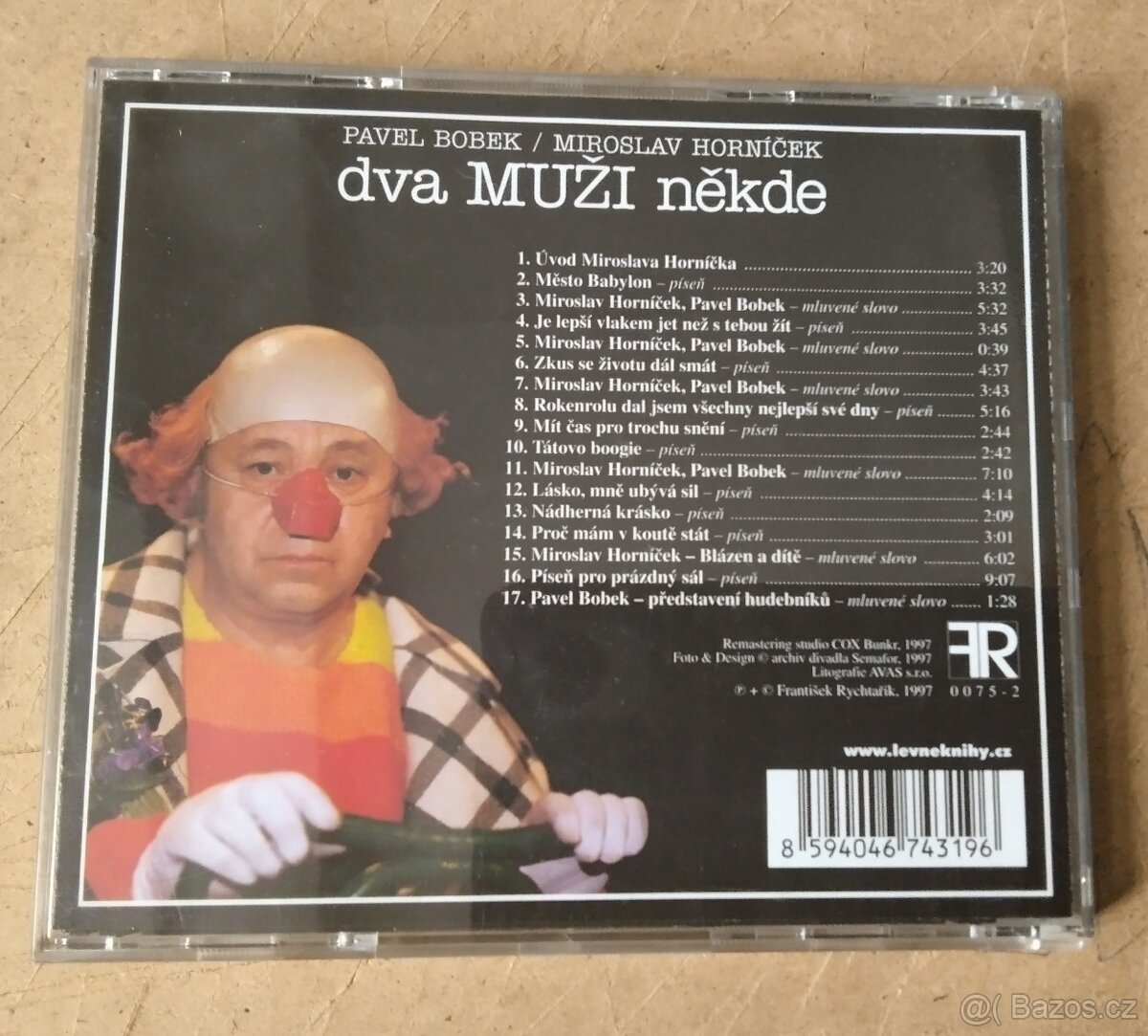 CD Pavel Bobek / Miroslav Horníček – Dva Muži Někde - 3