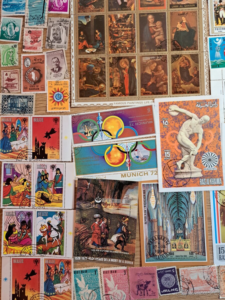 Sbírka známek Asie - 3