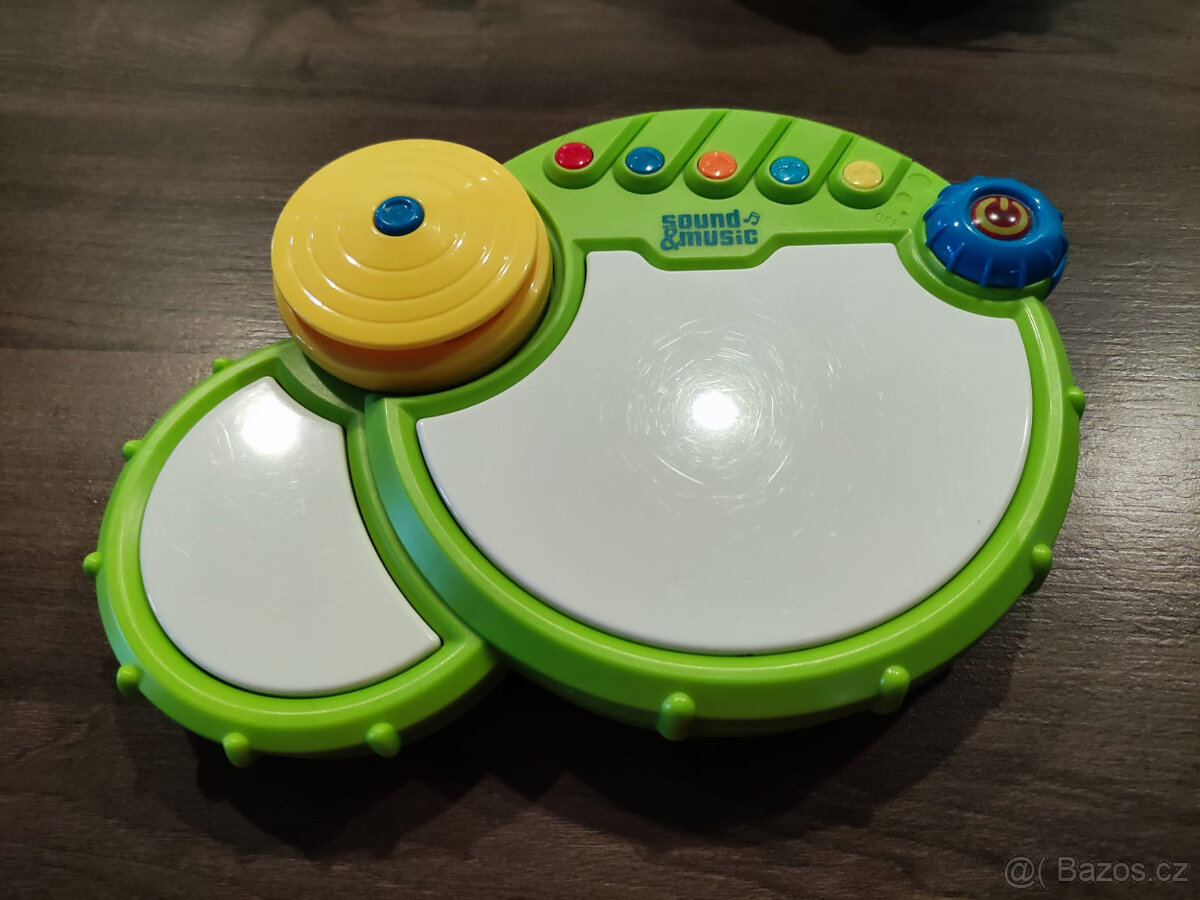 dětské hračky - sekačka, bubínek bicí - 3