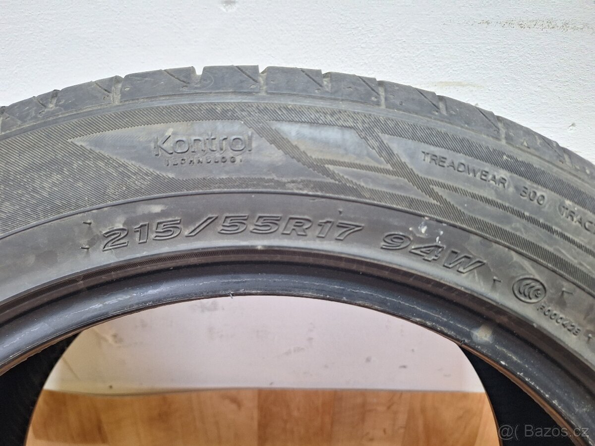 Letní pneu 215/55/17 Hankook - 3