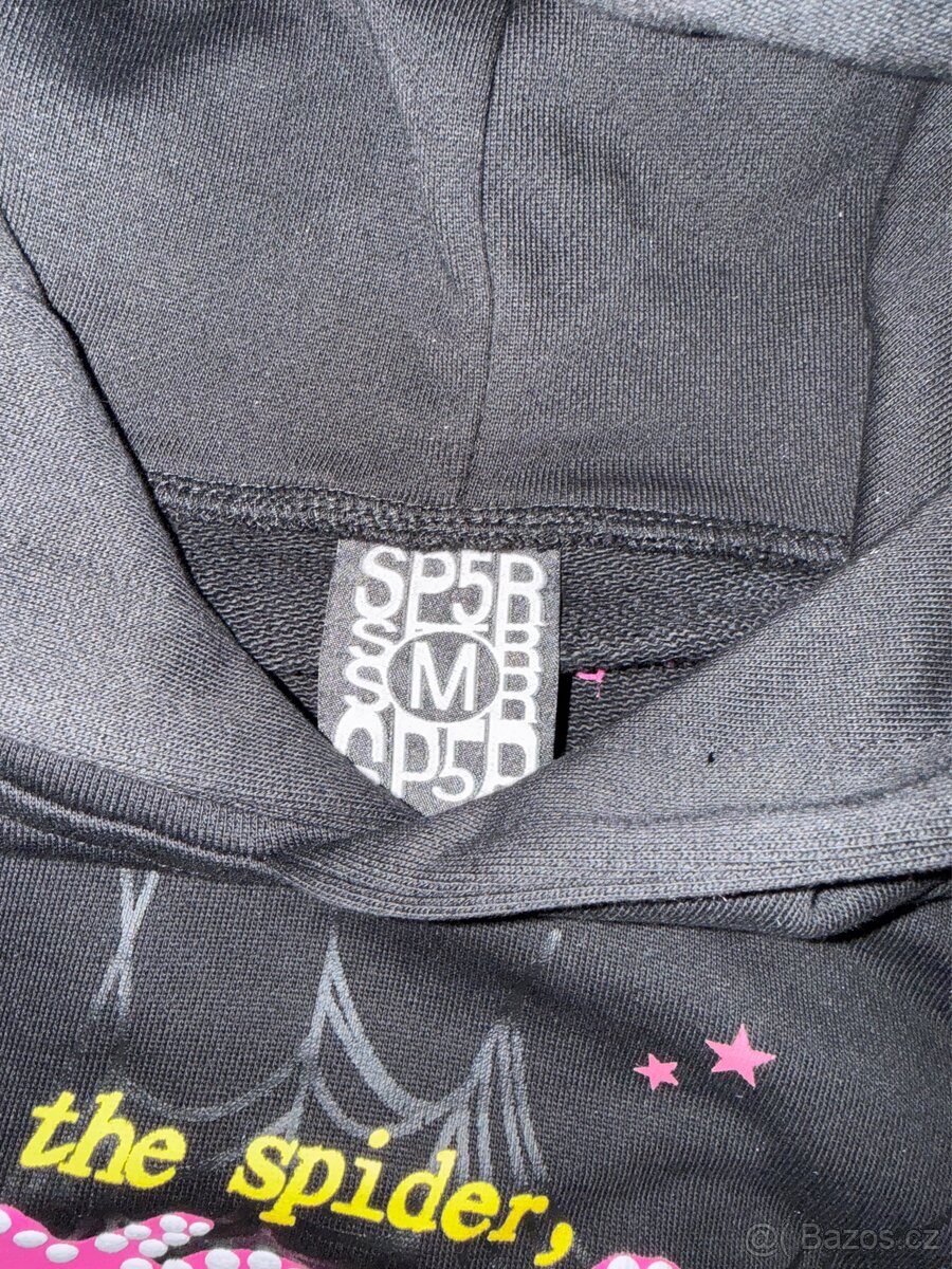 mikina spider pink - 3