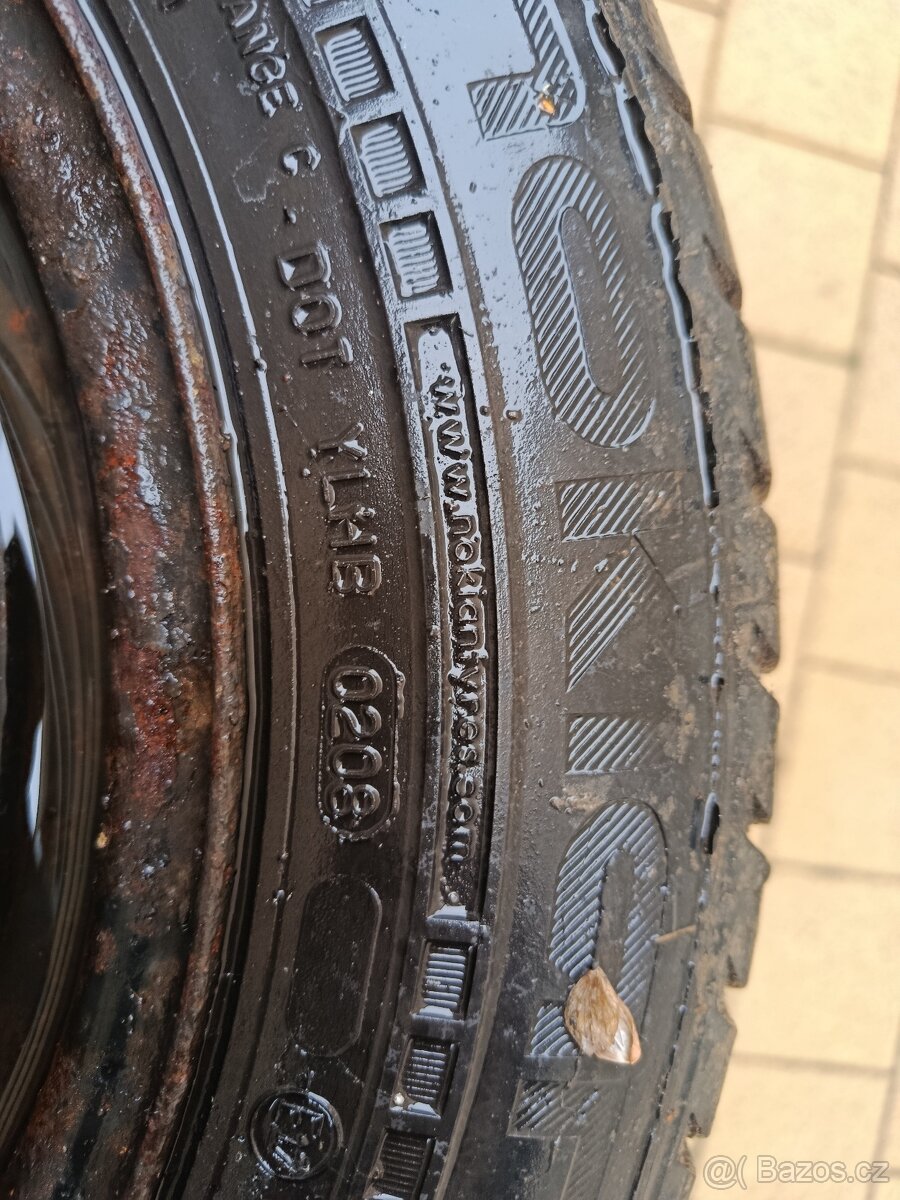 Letní pneu a disky Nokian r14 - 3