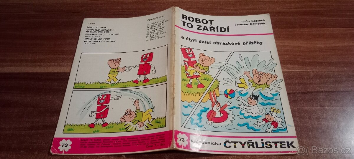 Čtyřlístek č. 73 - 81. Ročník 1979 - 3