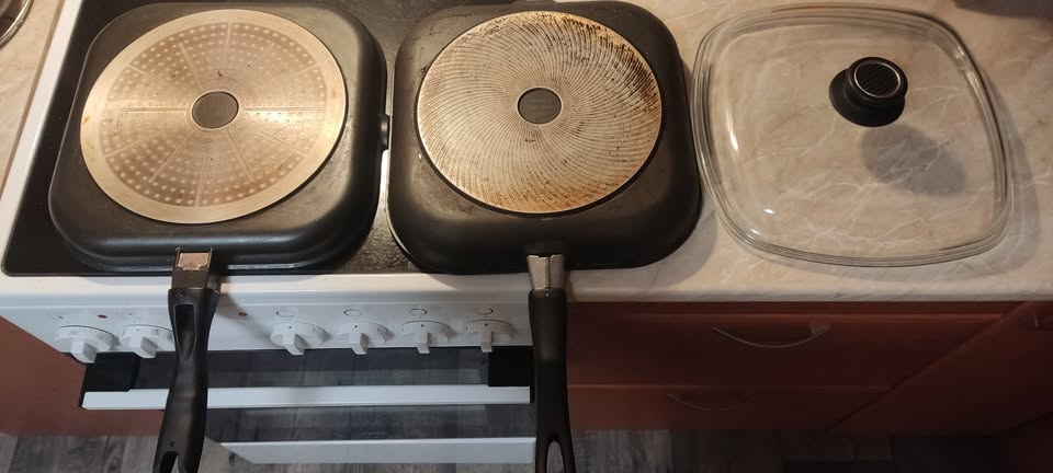 Grilovací čtvercová pánev 2X - 3