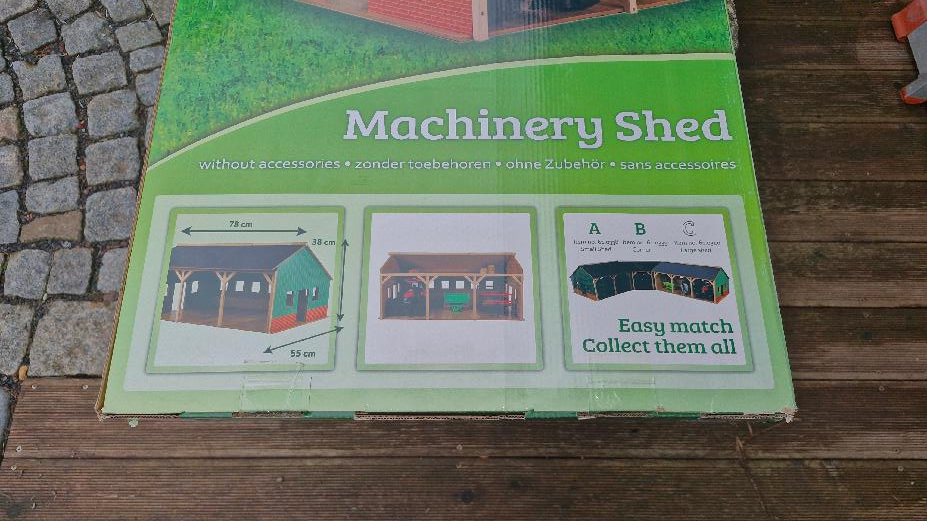 Garáž globe pro traktory bruder - 3