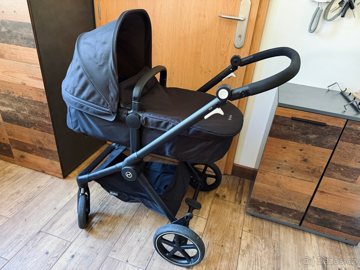 Kočárek Cybex EOS basic 2v1 moon black - 3