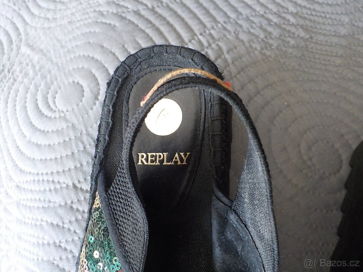 REPLAY lux pohodlne sandaly vel 38 - 3