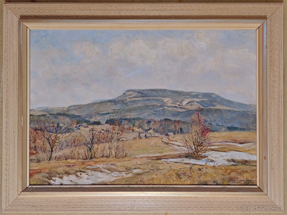 Sbirka obrazů, vše od Jirka Jirásek, olej na plátně, 60.léta - 3