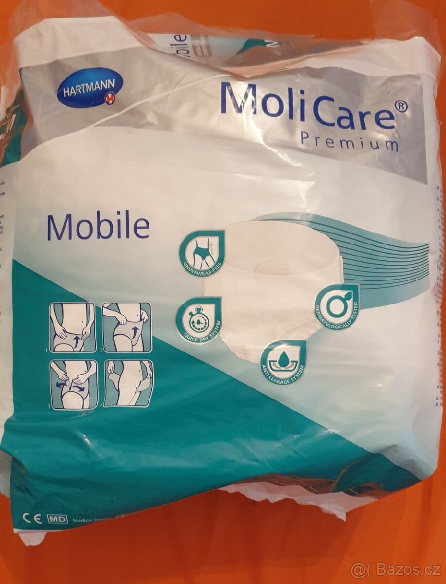 HARTMANN Molicare premium mobile, unisex, velikost M - 3