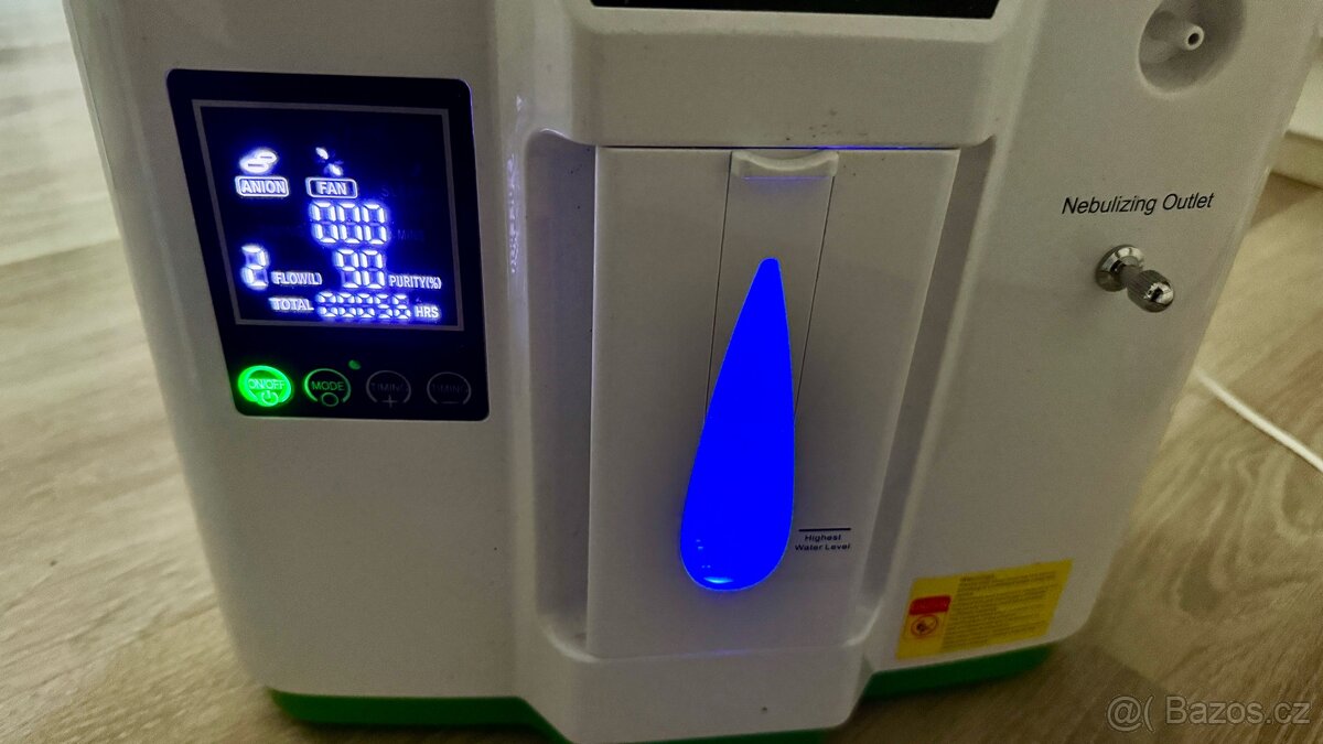 Kyslíkový koncentrátor Dedakj DE-2AW - 3