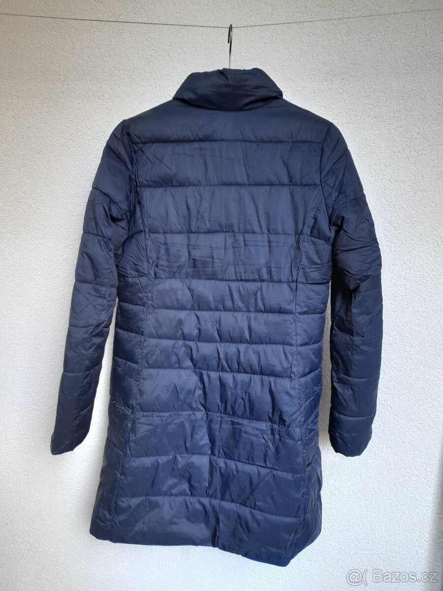 Dámský tmavě modrý prošívaný kabát Esmara - 3