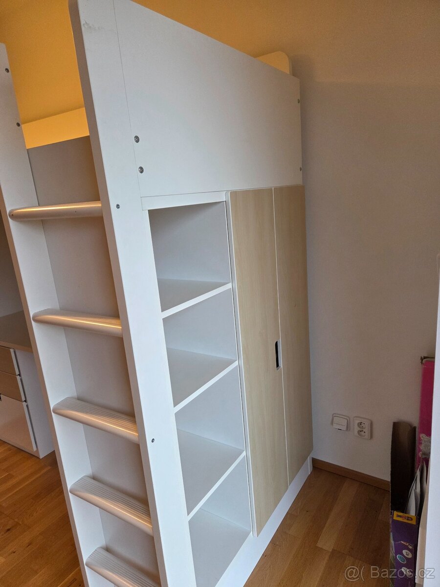 Ikea Smastad vyvýšená patrová postel - 3