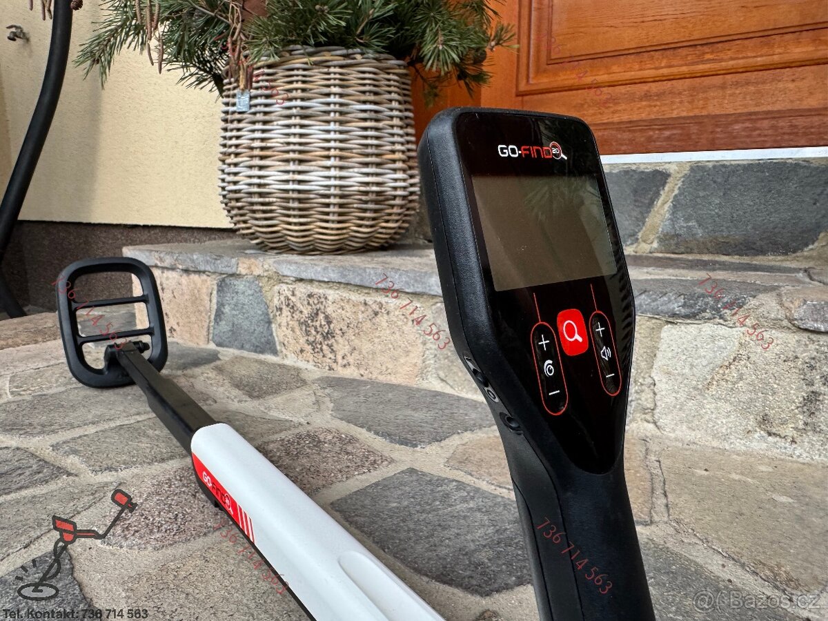 Detektor kovů Minelab Go Find 20 s dohledávačkou - 3