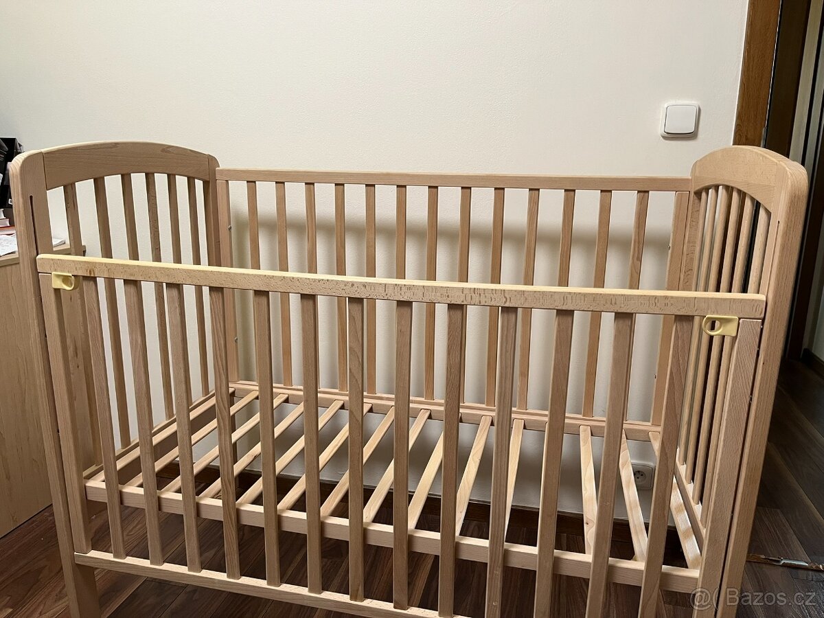 Kvalitní dětská postýlka Scarlett Adra Eco (pro vyšší osoby) - 3