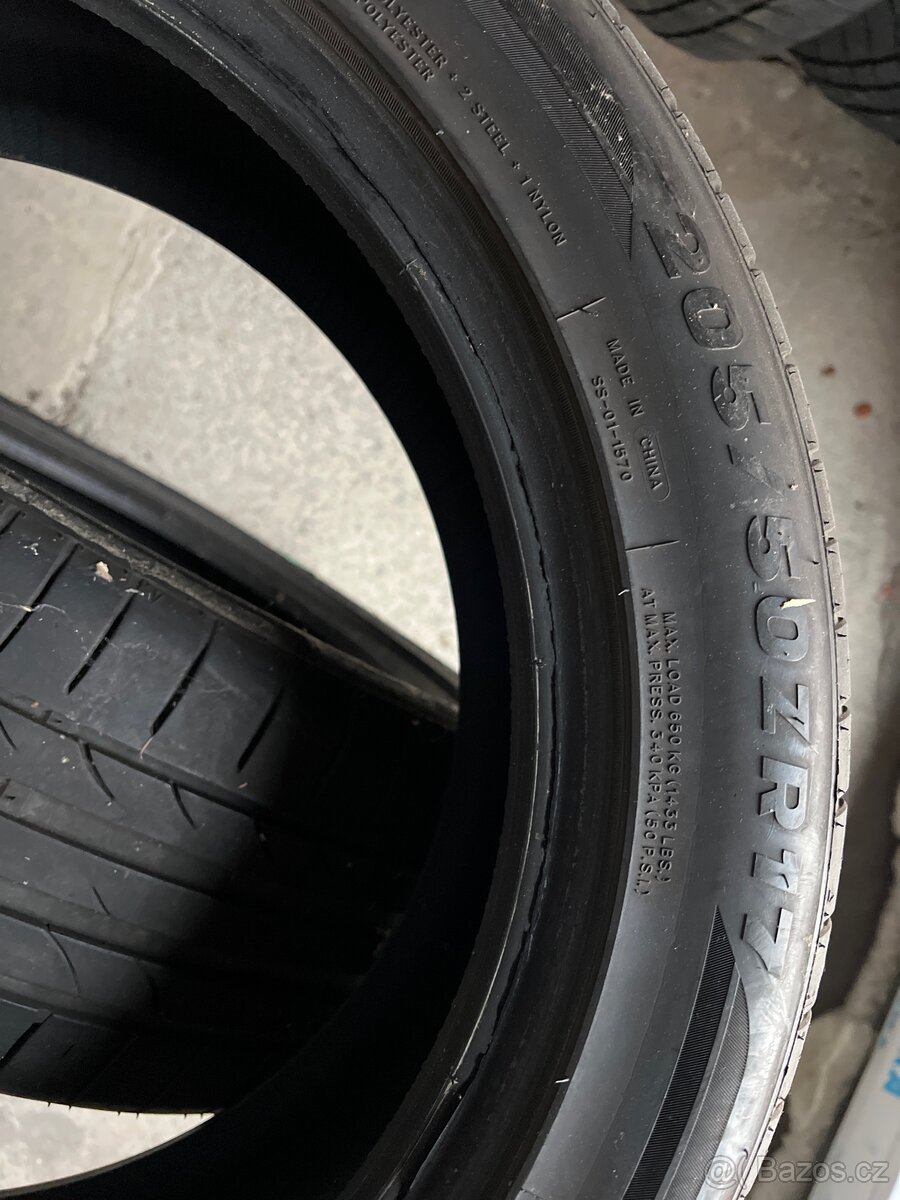2x letni pneu 205/50/17 Rotalla - 3