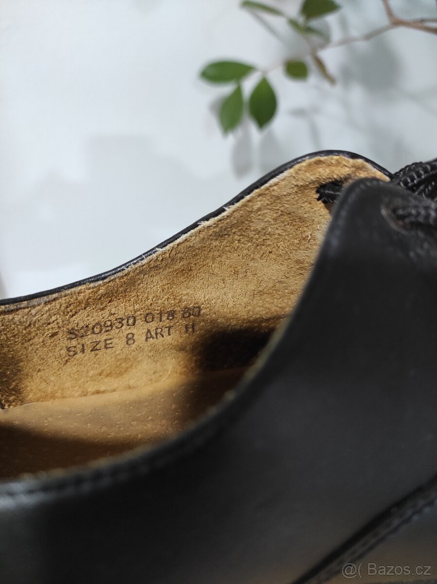 Pánské kožené polobotky vel. 42 - 3