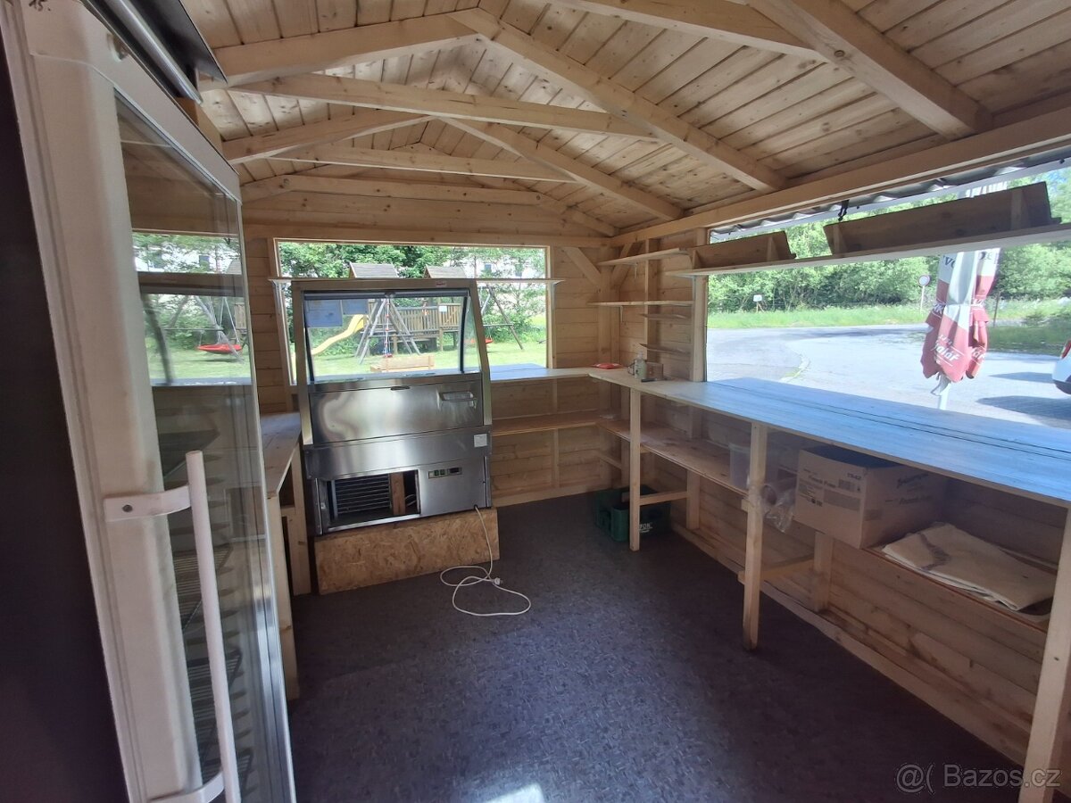 Prodejní stánek dřevěný 3x4m - 3