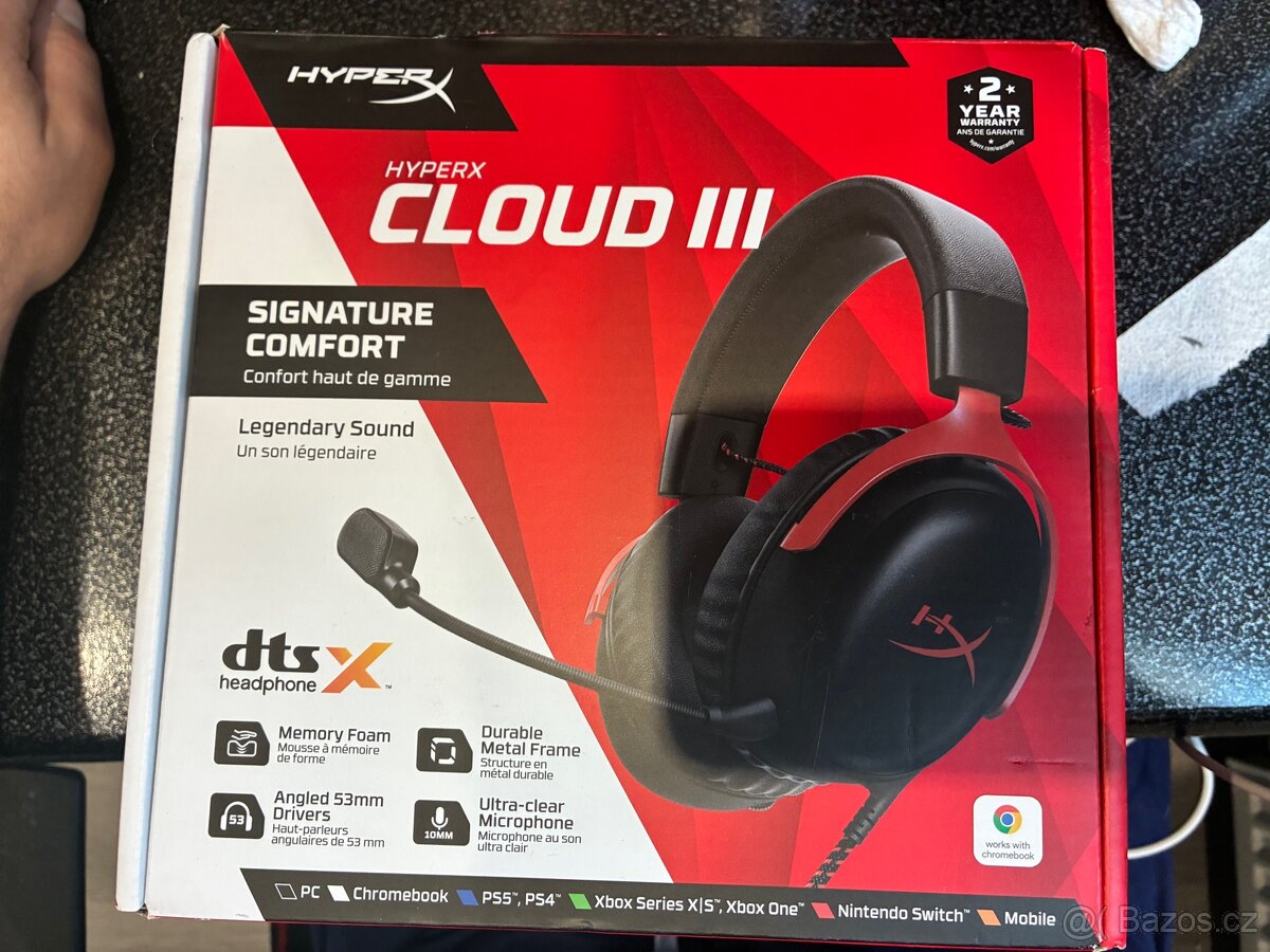 Herní sluchátka HyperX Cloud 3 - 3