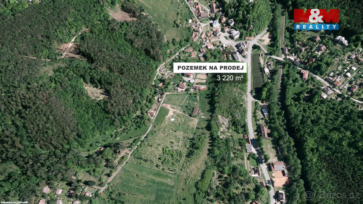 Prodej louky, 3220 m², Stražisko - 3