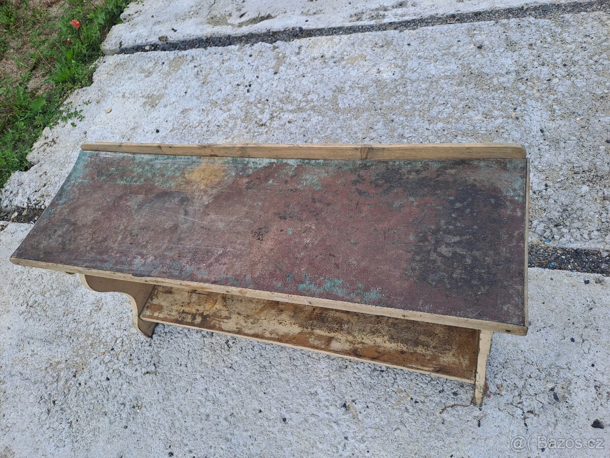 lavička - botník na chalupu - 3