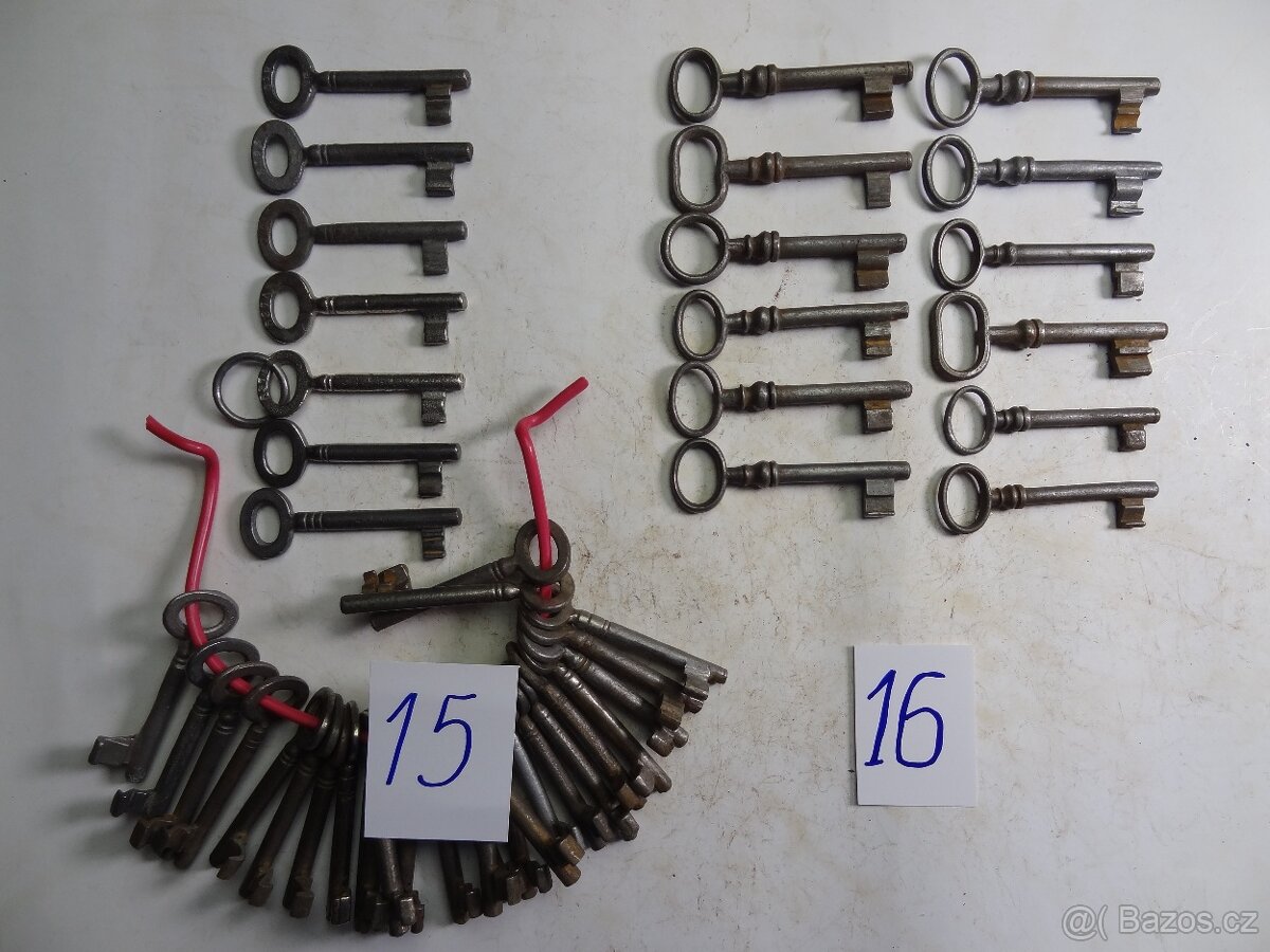 Staré klíče. - 3