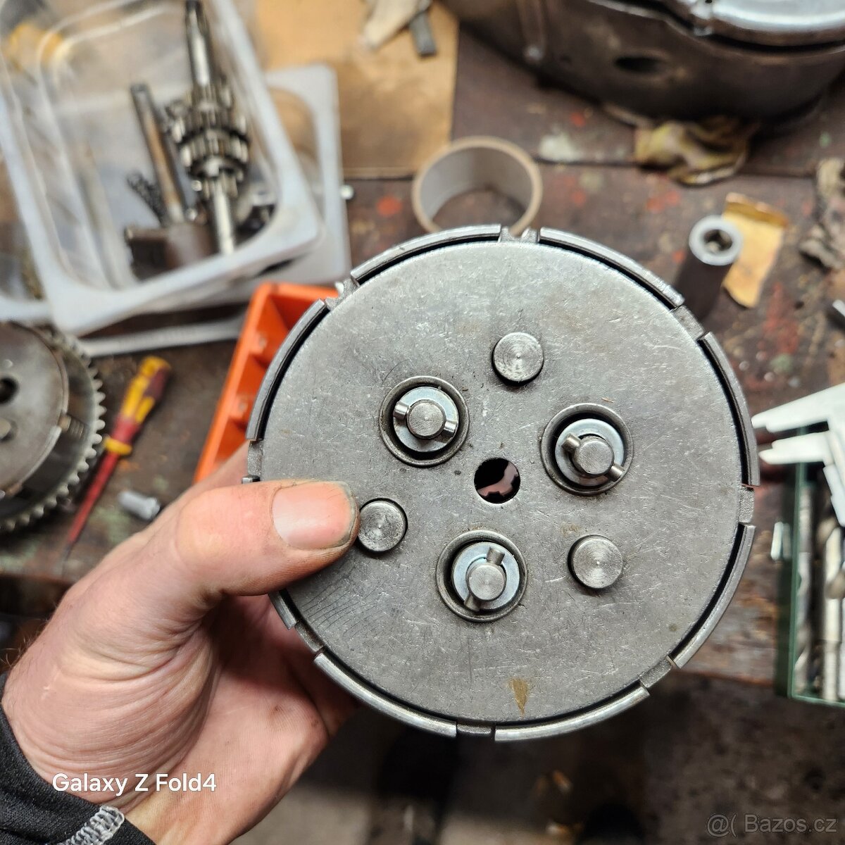 Kompletní spojka jawa 350/360,362 panelka,calif - 3