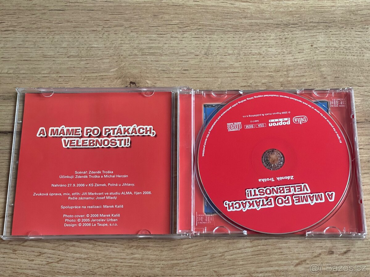 CD – Zdeněk Troška – A máme po ptákách, velebnósti – nové - 3