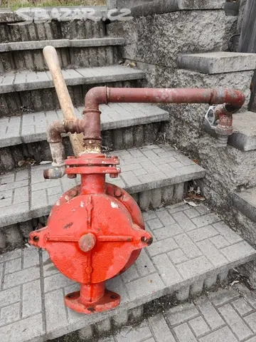 SIGMA K-5 původní ruční pumpa, komplet, ČSSR, Brno - 3