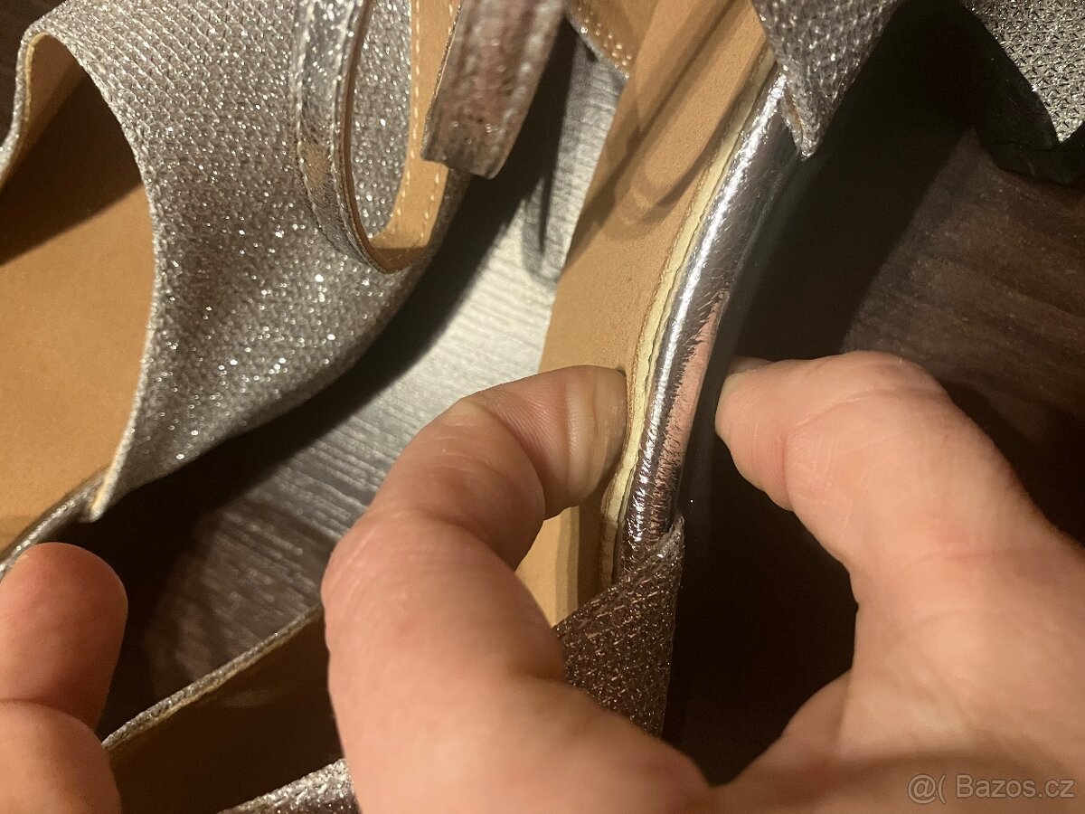 Nové dámské taneční boty vel. cca 42 (stélka 27 cm) - 3