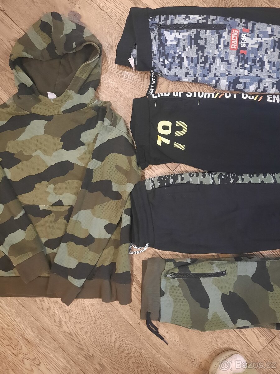 Tepláky Lindex a Coccodrillo vel 158 - 3