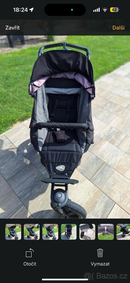 Tříkolový kočárek TFK - 3