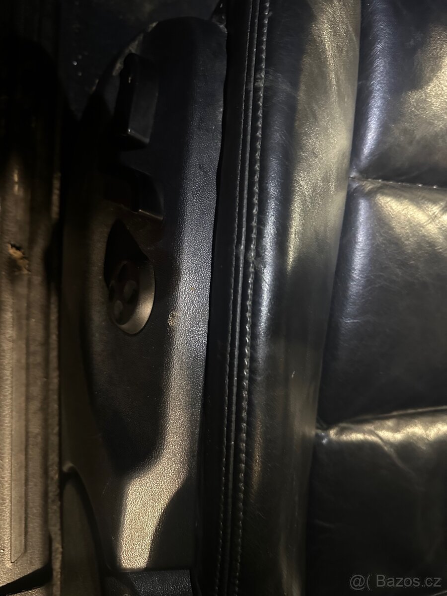 Sedačky Audi A6 4F C6 sedan černé kožené - 3