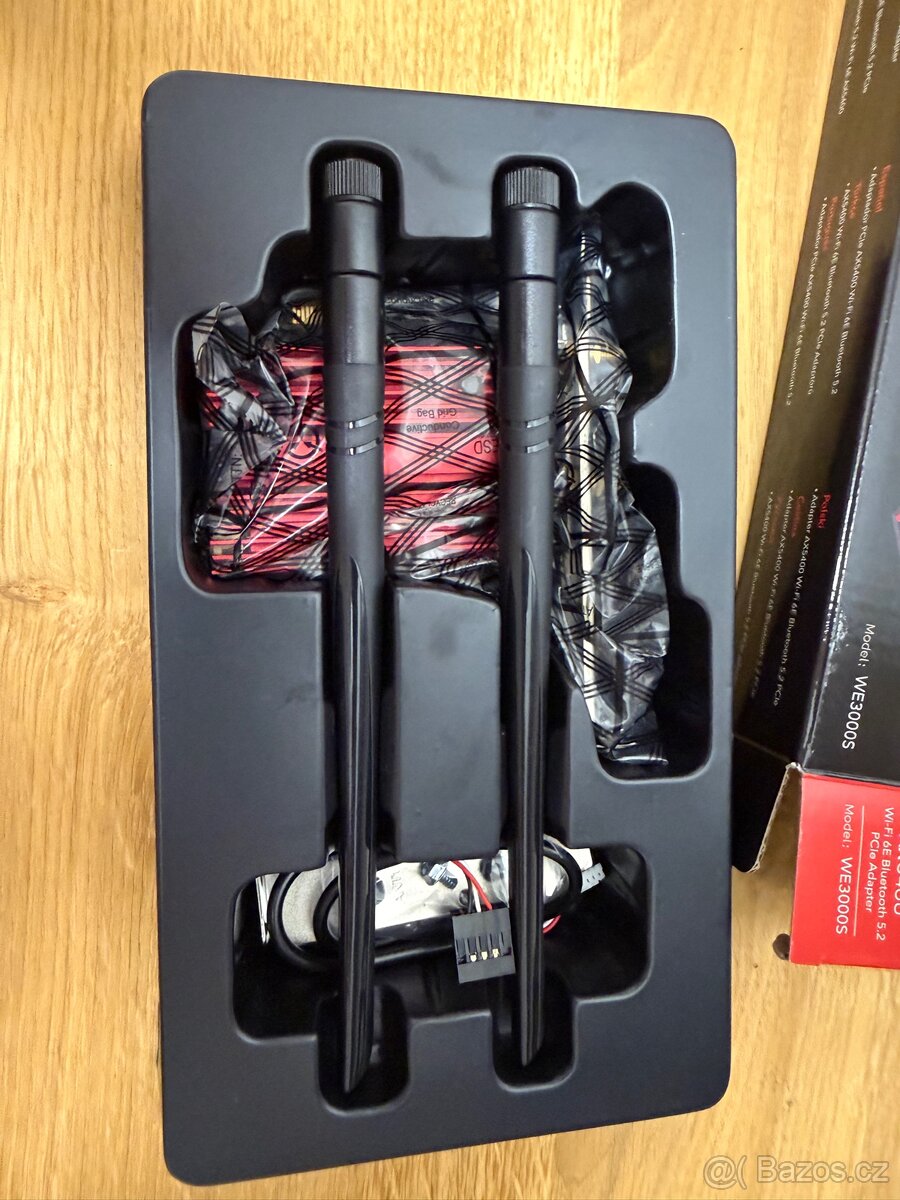 CUDY AX5400 Wi-Fi 6E PCI Express Adapter záruka 6/24 - 3