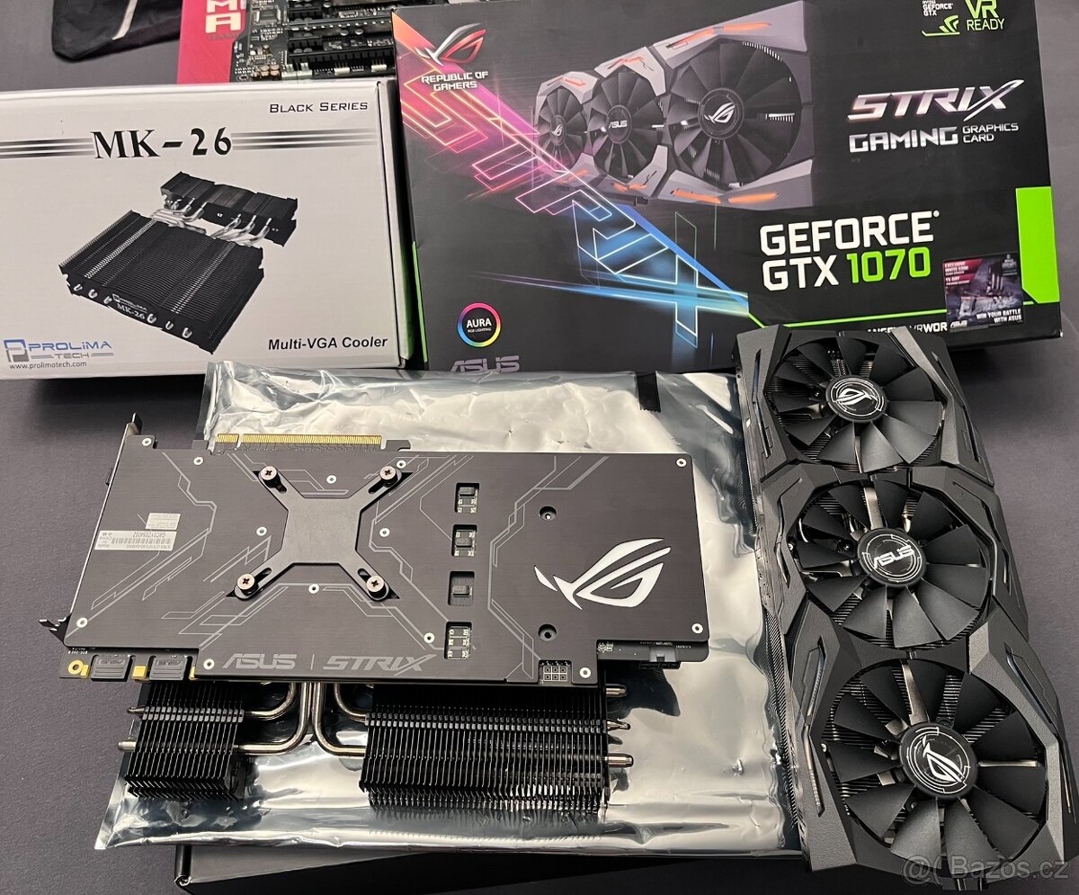 GTX 1070 Rog Strix + Prolimatech MK26 - 3