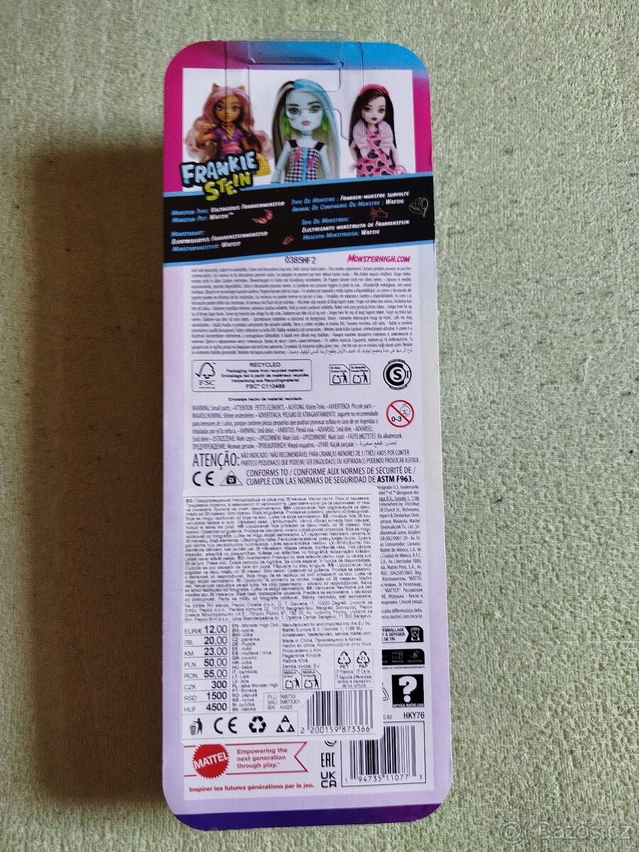 Monster High Frankie Stein panenka - 3