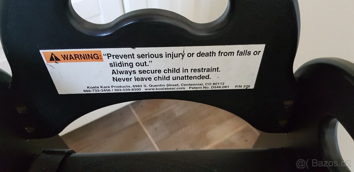 Dětská dřevěná jídelní židlička - 3