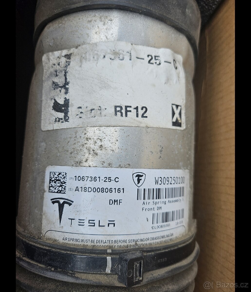 Vzduchový podvozek Tesla model S, přední tlumiče - 3