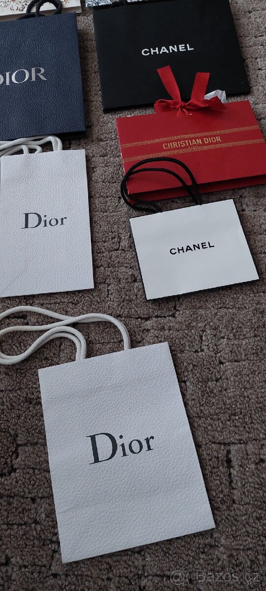 Dárková tašky značky Chanel a Dior - 3
