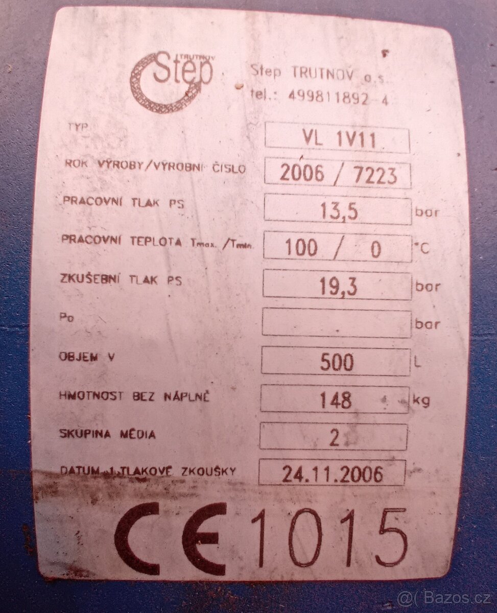 ORLÍK - tlaková nádoba - 3