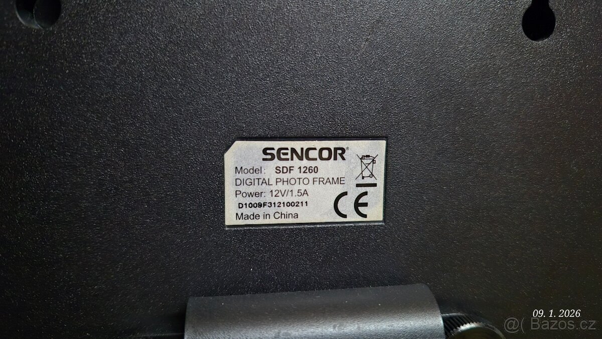 Fotorámeček SENCOR SDF 1260 - 3