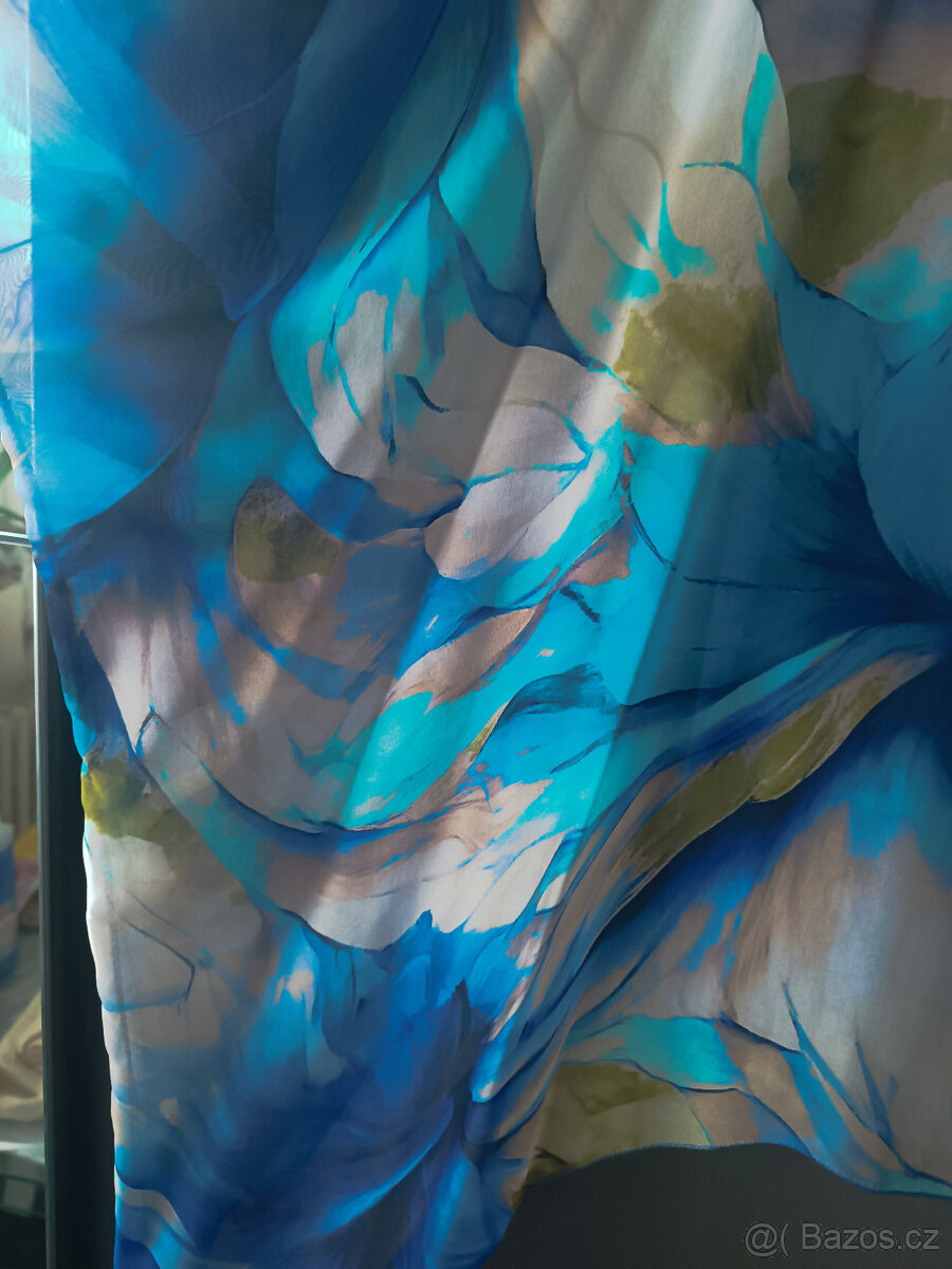 Hedvábná halenka UNI - 3