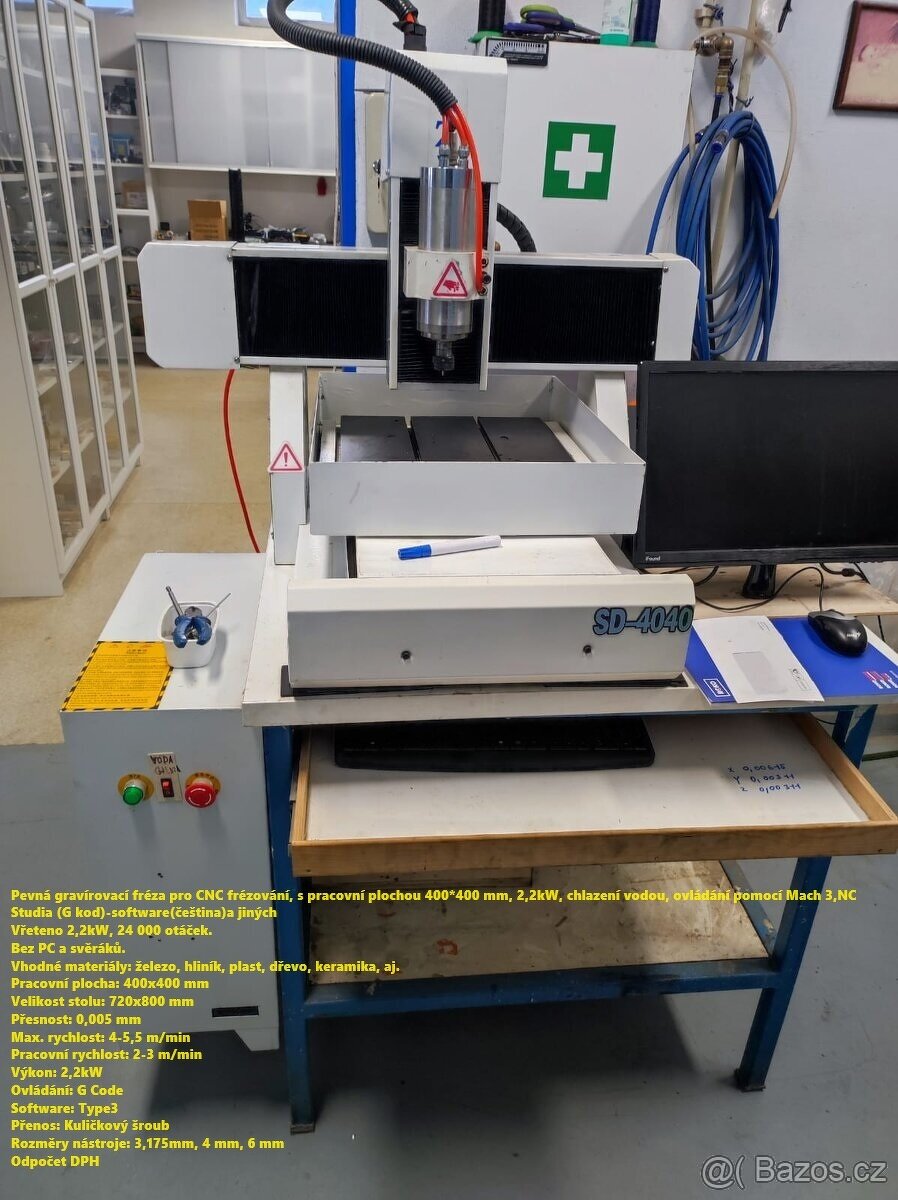 FRÉZA CNC litina-400x400 MM - 3