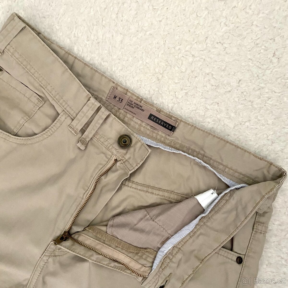Pánské kalhoty džíny Reserved vel. W33 - 3