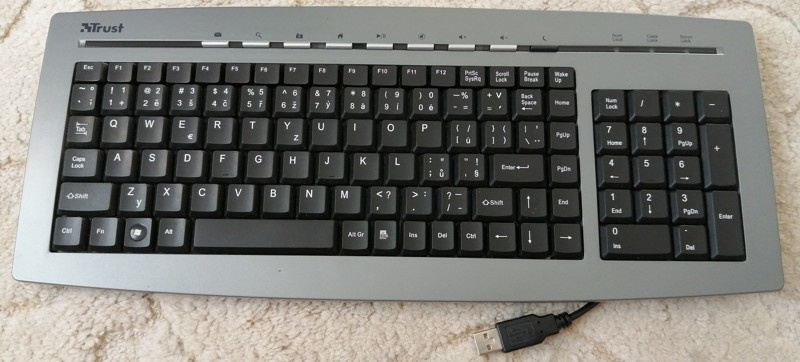 Klávesnice PS/2, multimediální i USB - 3