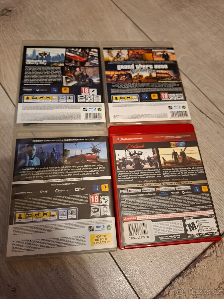 Playstation 3 Hry GTA kolekce - 3