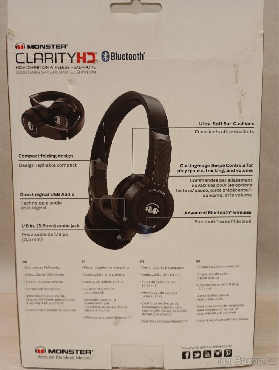 Sluchátka Minster ClarityHD - 3